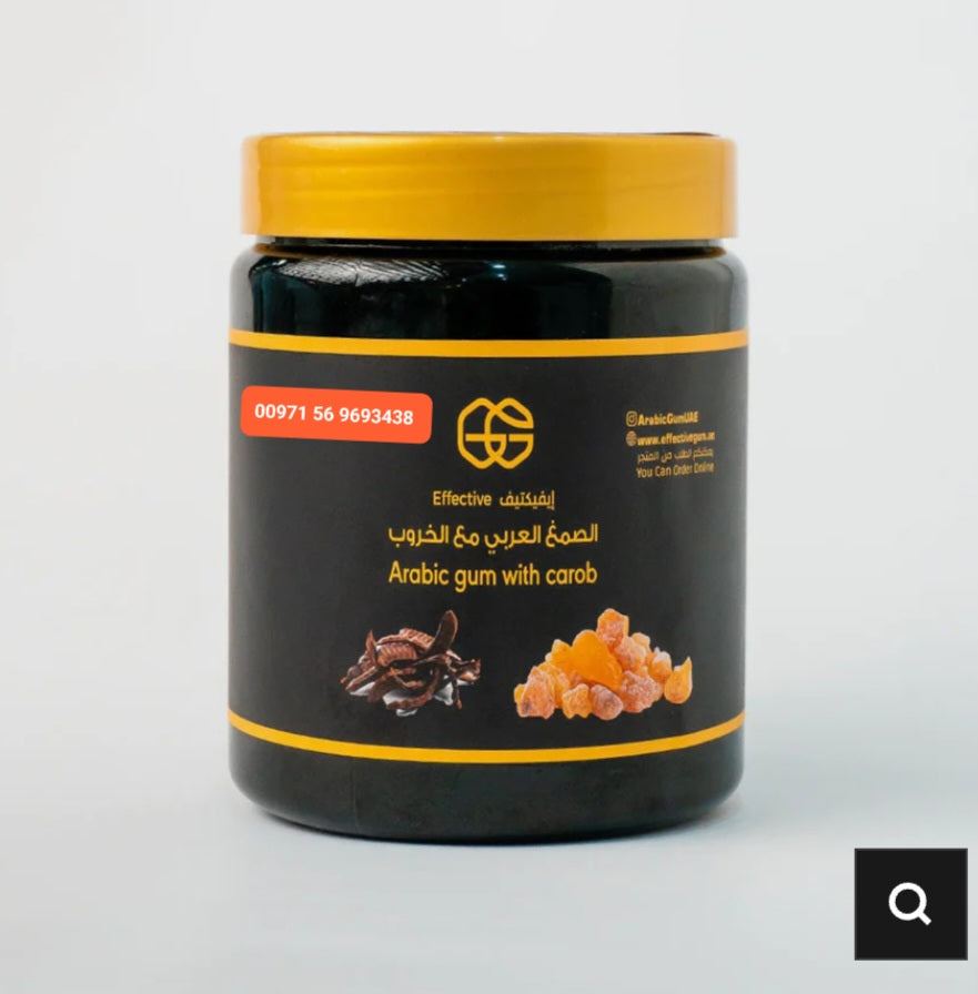 EFFECTIVE ARABIC GUM WITH CAROB 500G